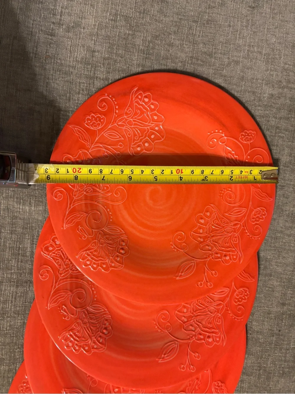 Multiple serving bowls and plates